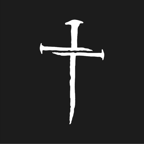 Adesivo nail cross vinile - cross,