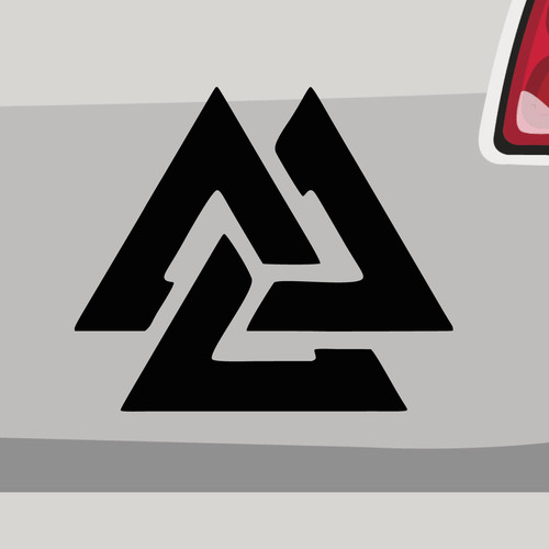 Adesivo triangolo odino - triangolo,