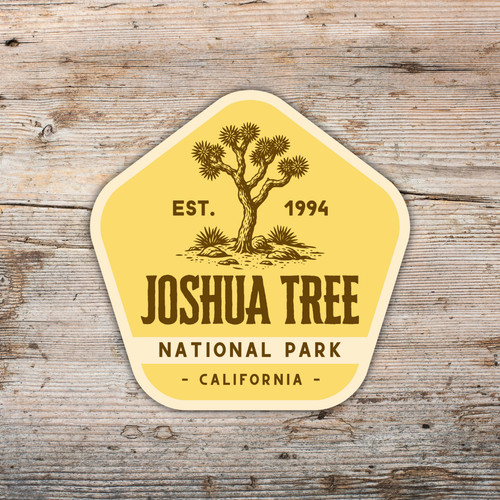 Adesivo joshua tree parco - joshua,