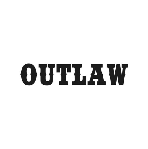 Adesivo outlaw vinile - outlaw,