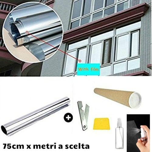 76cm argento specchio - 76cm,